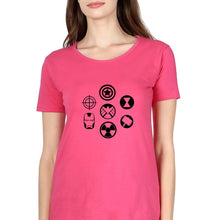 Load image into Gallery viewer, Marvel Superhero T-Shirt for Women-XS(32 Inches)-Pink-Ektarfa.online
