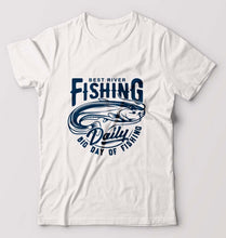Load image into Gallery viewer, Fishing T-Shirt for Men-White-Ektarfa.online
