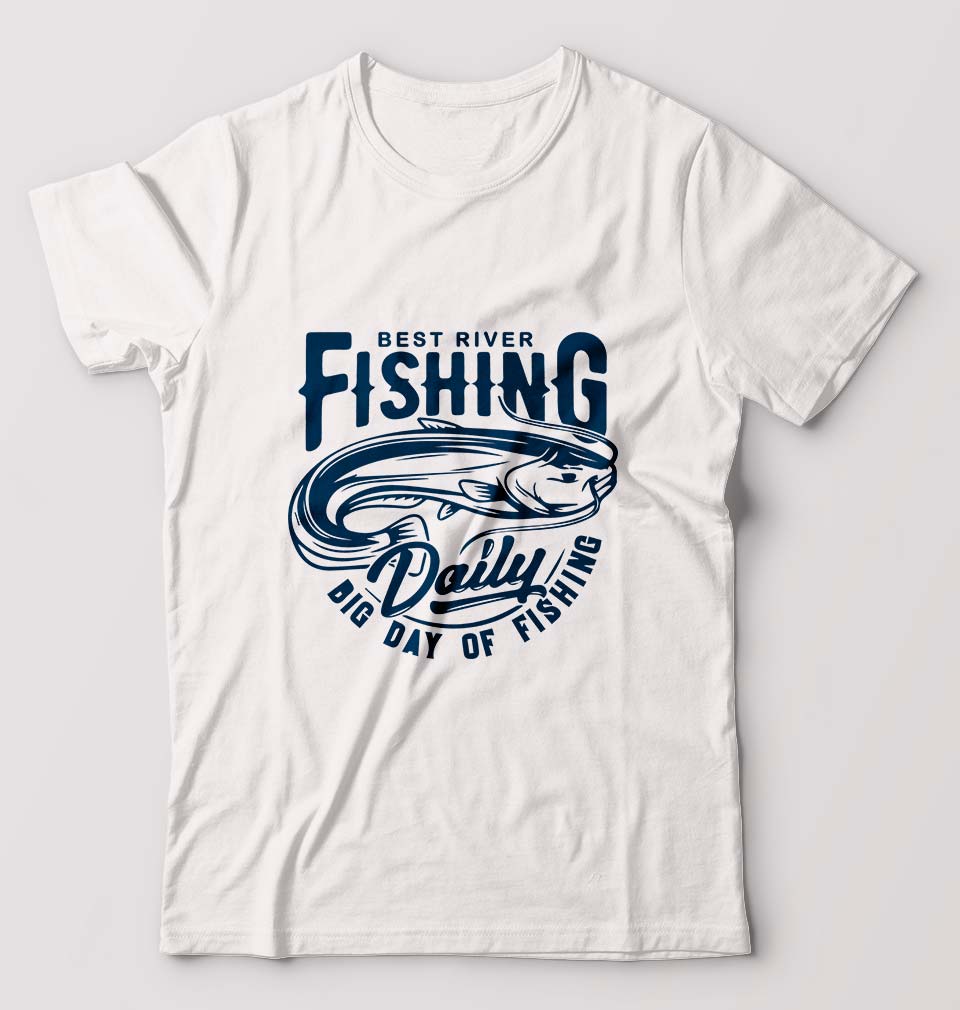 Fishing T-Shirt for Men-White-Ektarfa.online