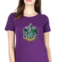 Load image into Gallery viewer, Slytherin Harry Potter T-Shirt for Women-Purple-Ektarfa.online
