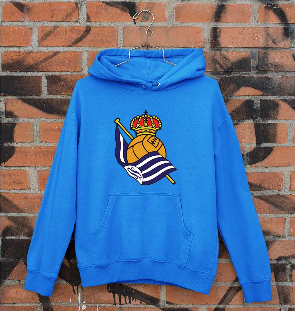 Real-Sociedad Unisex Hoodie for Men/Women-Royal Blue-Ektarfa.online