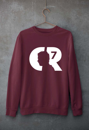 Cristiano Ronaldo CR7 Unisex Sweatshirt for Men/Women-maroon-Ektarfa.online