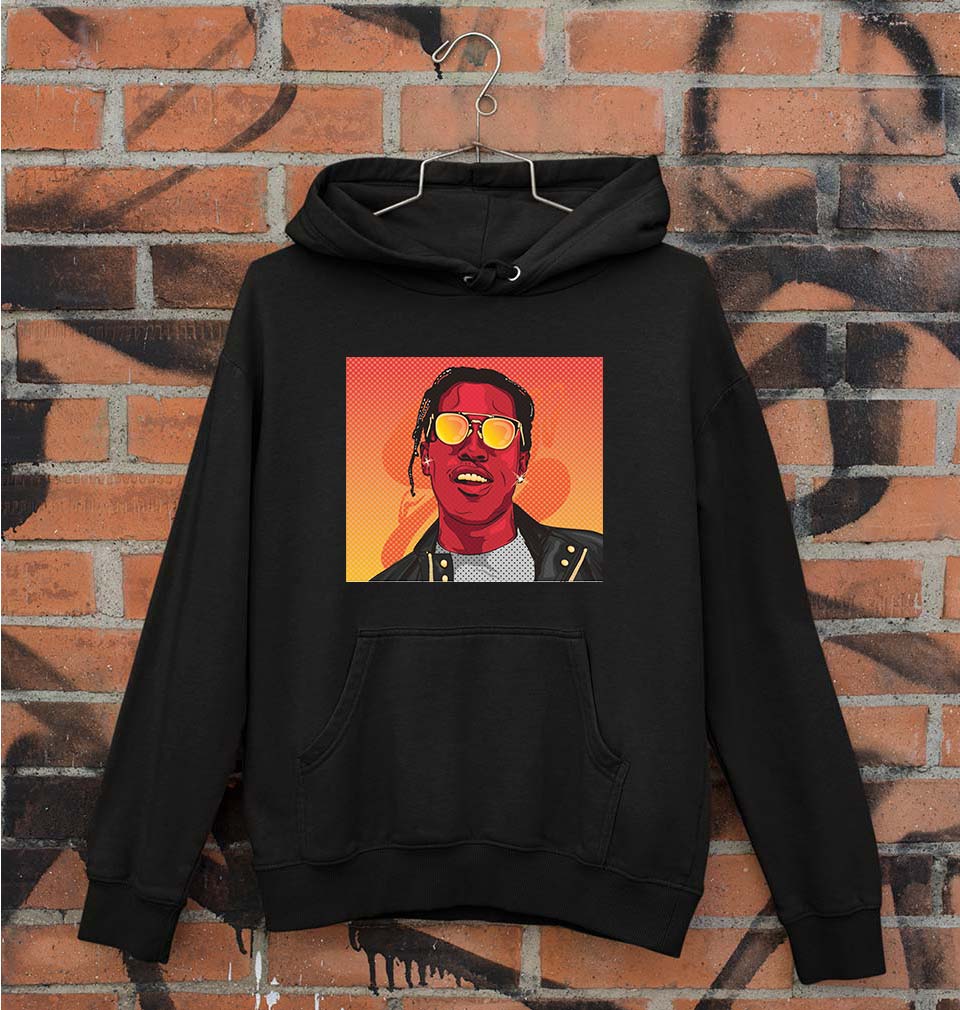 Asap Rocky Unisex Hoodie for Men/Women-Black-Ektarfa.online