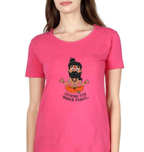 Load image into Gallery viewer, Inner Peace T-Shirt for Women-Pink-Ektarfa.online
