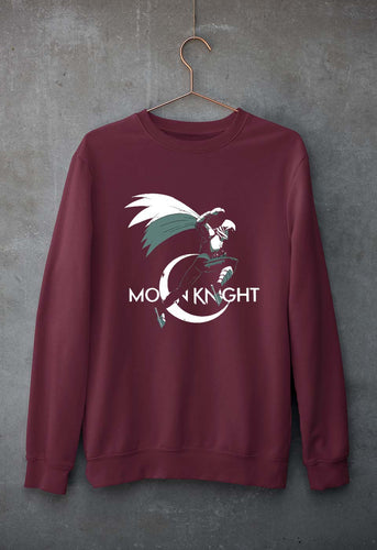 Moon Knight Unisex Sweatshirt for Men/Women-maroon-Ektarfa.online