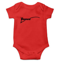 Load image into Gallery viewer, Ibanez Guitar Kids Romper For Baby Boy/Girl-0-5 Months(18 Inches)-Red-Ektarfa.online
