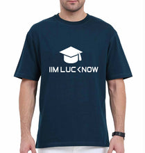 Load image into Gallery viewer, IIM L Lucknow Oversized T-Shirt for Men-Petrol Blue-Ektarfa.online
