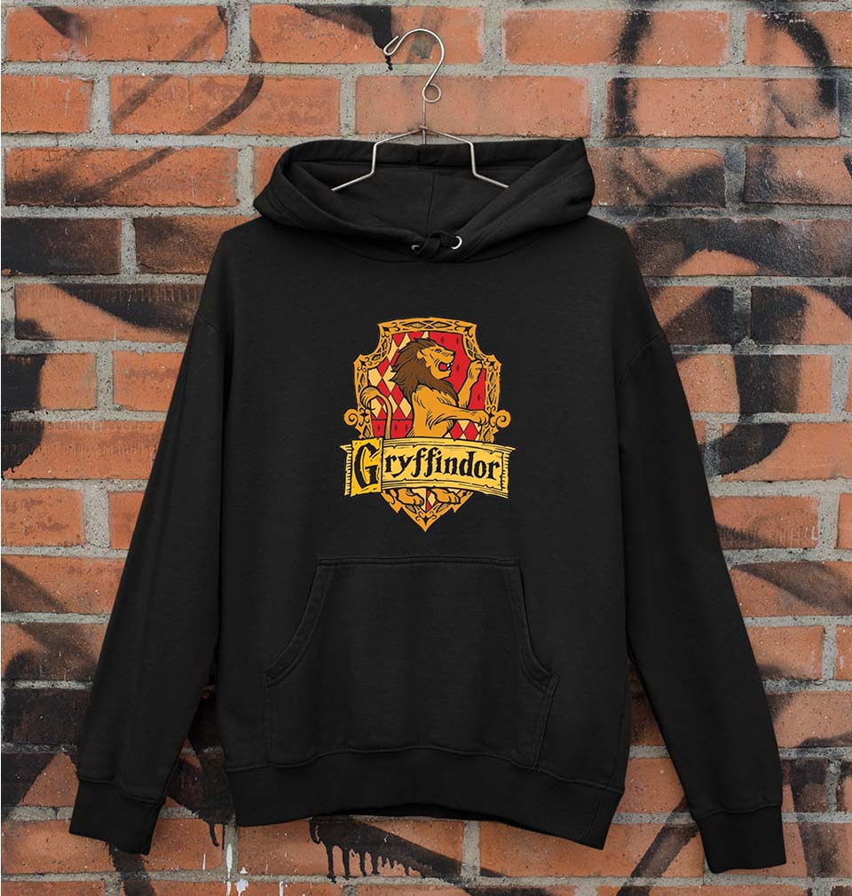 Harry Potter Gryffindor Unisex Hoodie for Men/Women-Black-Ektarfa.online