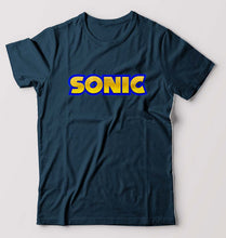Load image into Gallery viewer, Sonic T-Shirt for Men-Petrol Blue-Ektarfa.online
