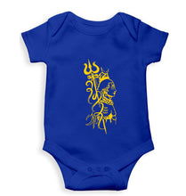 Load image into Gallery viewer, Mahakal Mahadev Bholenath Shiva Shivji Kids Romper For Baby Boy/Girl-0-5 Months(18 Inches)-Royal Blue-Ektarfa.online
