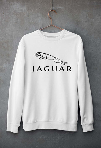 Jaguar Unisex Sweatshirt for Men/Women-White-Ektarfa.online