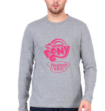 Load image into Gallery viewer, My Little Pony Full Sleeves T-Shirt for Men-Grey-Ektarfa.online
