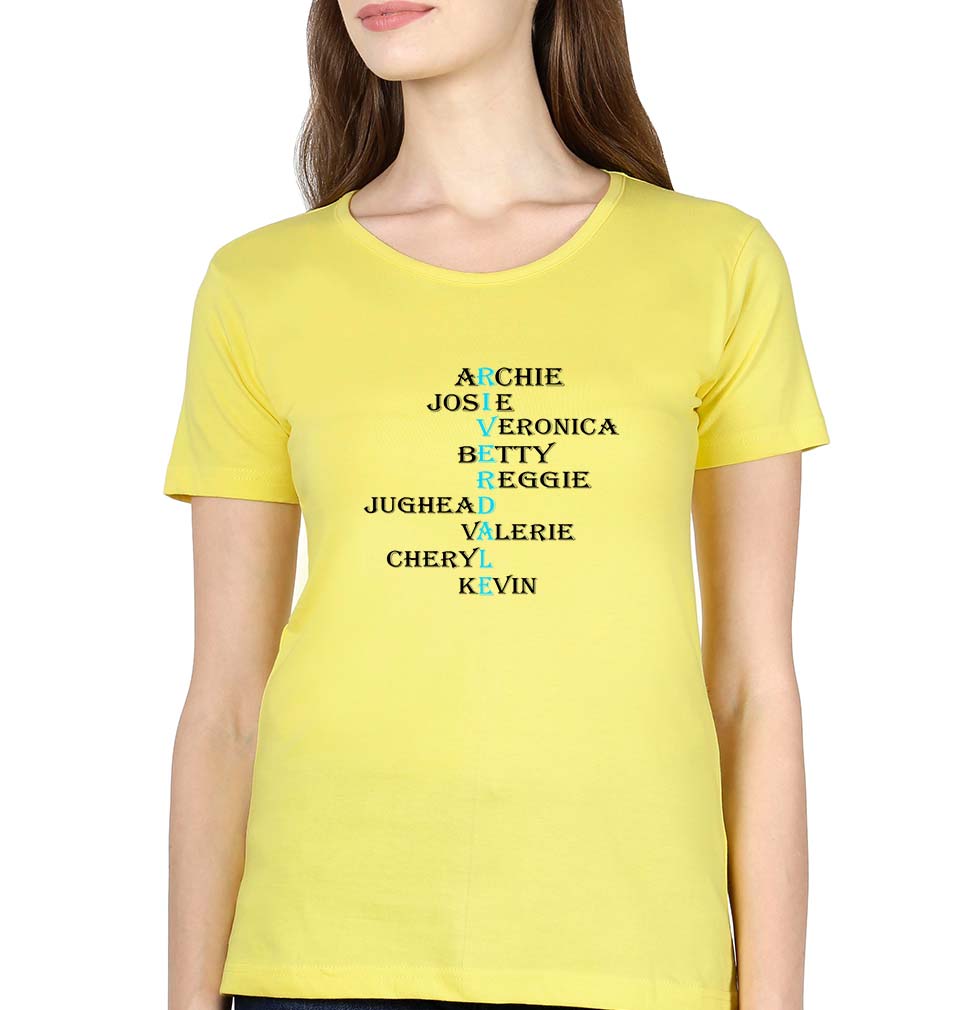 Riverdale T-Shirt for Women-Yellow-Ektarfa.online