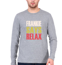 Load image into Gallery viewer, Frankie Says Relax Friends Full Sleeves T-Shirt for Men-Grey-Ektarfa.online
