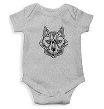 Load image into Gallery viewer, WOLF Kids Romper For Baby Boy/Girl-0-5 Months(18 Inches)-Grey-Ektarfa.online
