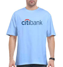 Load image into Gallery viewer, Citibank Oversized T-Shirt for Men-Baby Blue-Ektarfa.online
