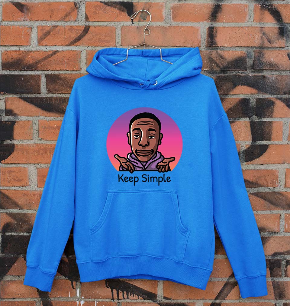 Khaby Lame Unisex Hoodie for Men/Women-Royal Blue-Ektarfa.online