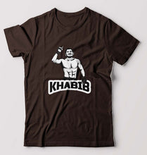 Load image into Gallery viewer, Khabib Nurmagomedov T-Shirt for Men-S(38 Inches)-Coffee Brown-Ektarfa.online
