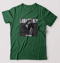 Load image into Gallery viewer, Lana Del Rey Ultraviolence T-Shirt for Men-S(38 Inches)-Bottle Green-Ektarfa.online
