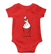 Load image into Gallery viewer, Love Yourself Kids Romper For Baby Boy/Girl-0-5 Months(18 Inches)-Red-Ektarfa.online
