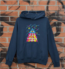 Load image into Gallery viewer, Psychedelic Music Unisex Hoodie for Men/Women-S(40 Inches)-Navy Blue-Ektarfa.online
