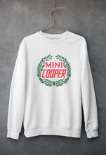 Load image into Gallery viewer, Mini Cooper Unisex Sweatshirt for Men/Women-S(40 Inches)-White-Ektarfa.online
