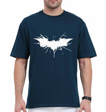 Load image into Gallery viewer, Batman Superhero Oversized T-Shirt for Men-Petrol Blue-Ektarfa.online
