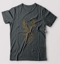 Load image into Gallery viewer, Deer T-Shirt for Men-Steel grey-Ektarfa.online
