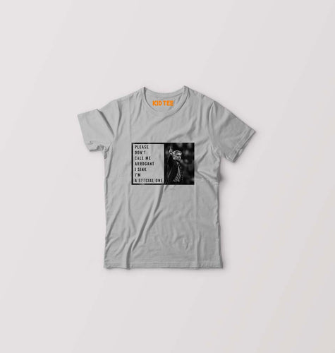 José Mourinho Kids T-Shirt for Boy/Girl-Grey-Ektarfa.online
