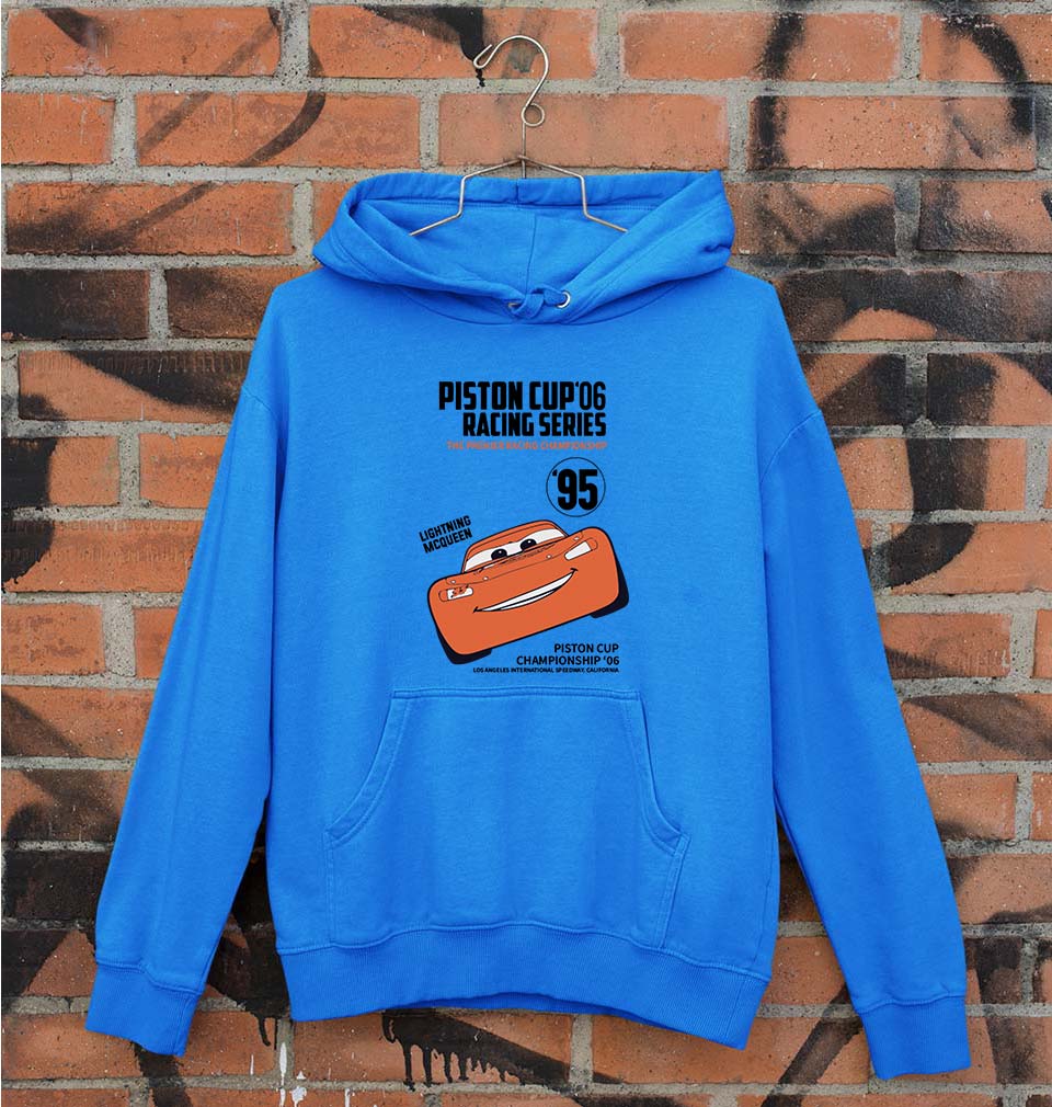 Lightning McQueen Unisex Hoodie for Men/Women-Royal Blue-Ektarfa.online