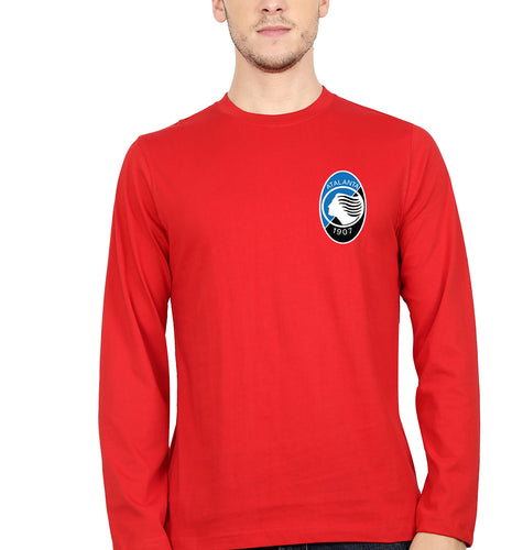 Atalanta Full Sleeves T-Shirt for Men-Red-Ektarfa.online