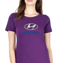 Load image into Gallery viewer, Hyundai T-Shirt for Women-Purple-Ektarfa.online
