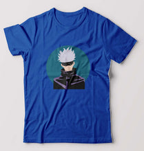 Load image into Gallery viewer, Gojo Satoru Anime T-Shirt for Men-Royal Blue-Ektarfa.online
