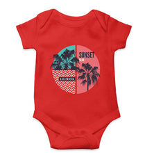 Load image into Gallery viewer, Sunset California Kids Romper For Baby Boy/Girl-0-5 Months(18 Inches)-Red-Ektarfa.online
