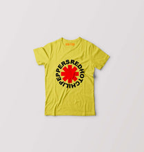 Load image into Gallery viewer, Red Hot Chili Peppers Kids T-Shirt for Boy/Girl-Yellow-Ektarfa.online
