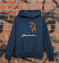 Load image into Gallery viewer, John Lennon Unisex Hoodie for Men/Women-Navy Blue-Ektarfa.online
