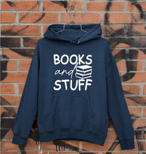 Load image into Gallery viewer, Books Unisex Hoodie for Men/Women-Navy Blue-Ektarfa.online
