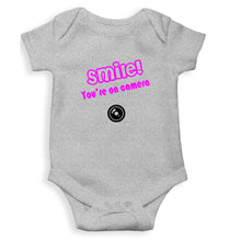 Load image into Gallery viewer, Smile U&#39;R On Camera Kids Romper For Baby Boy/Girl-0-5 Months(18 Inches)-Grey-Ektarfa.online
