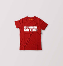 Load image into Gallery viewer, Dunder Mifflin Kids T-Shirt for Boy/Girl-0-1 Year(20 Inches)-Red-Ektarfa.online
