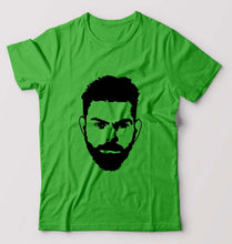 Load image into Gallery viewer, Virat Kohli T-Shirt for Men-flag green-Ektarfa.online
