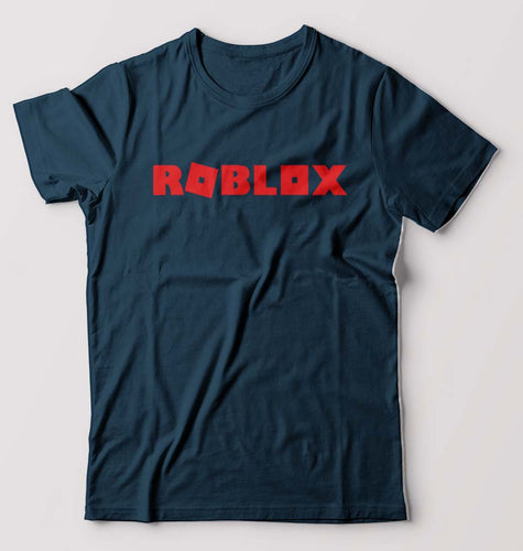 Roblox T-Shirt for Men-Petrol Blue-Ektarfa.online