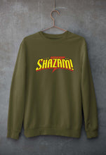 Load image into Gallery viewer, The Power of Shazam! Unisex Sweatshirt for Men/Women-Olive Green-Ektarfa.online
