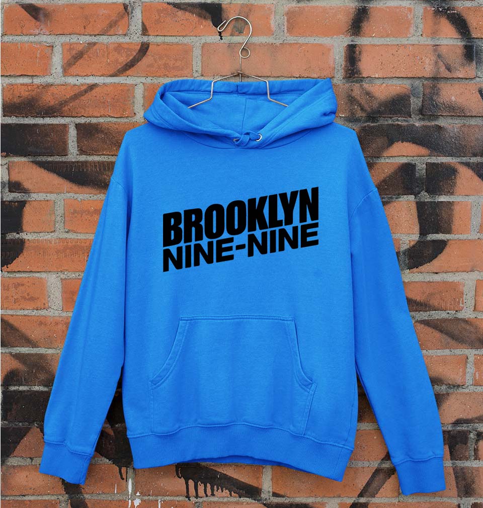 Brooklyn Nine-Nine Unisex Hoodie for Men/Women-S(40 Inches)-Royal Blue-Ektarfa.online
