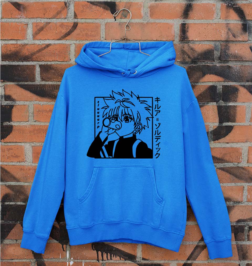 Killua Zoldyck Unisex Hoodie for Men/Women-Royal Blue-Ektarfa.online