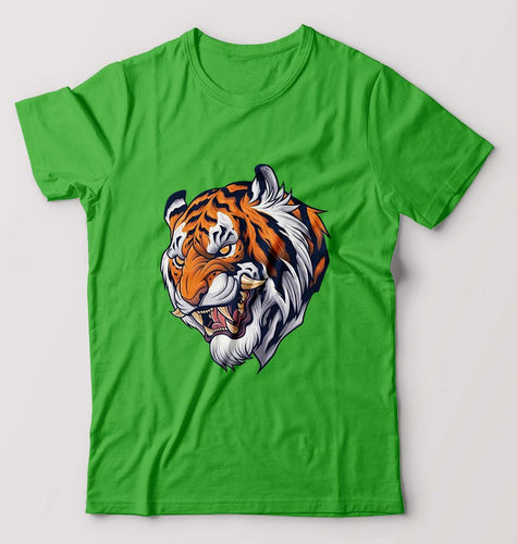 Tiger T-Shirt for Men-flag green-Ektarfa.online