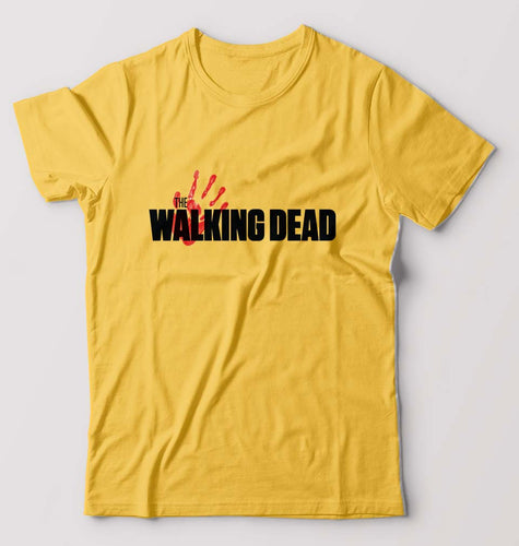 The Walking Dead T-Shirt for Men-Golden Yellow-Ektarfa.online