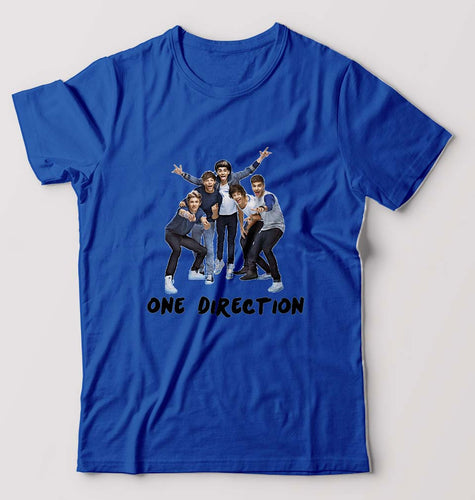 One Direction T-Shirt for Men-Royal Blue-Ektarfa.online