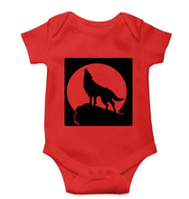 Load image into Gallery viewer, Wolf Kids Romper For Baby Boy/Girl-0-5 Months(18 Inches)-Red-Ektarfa.online
