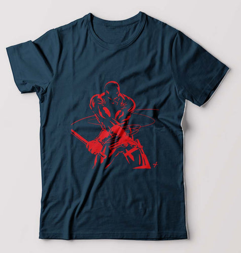 Daredevil T-Shirt for Men-Petrol Blue-Ektarfa.online