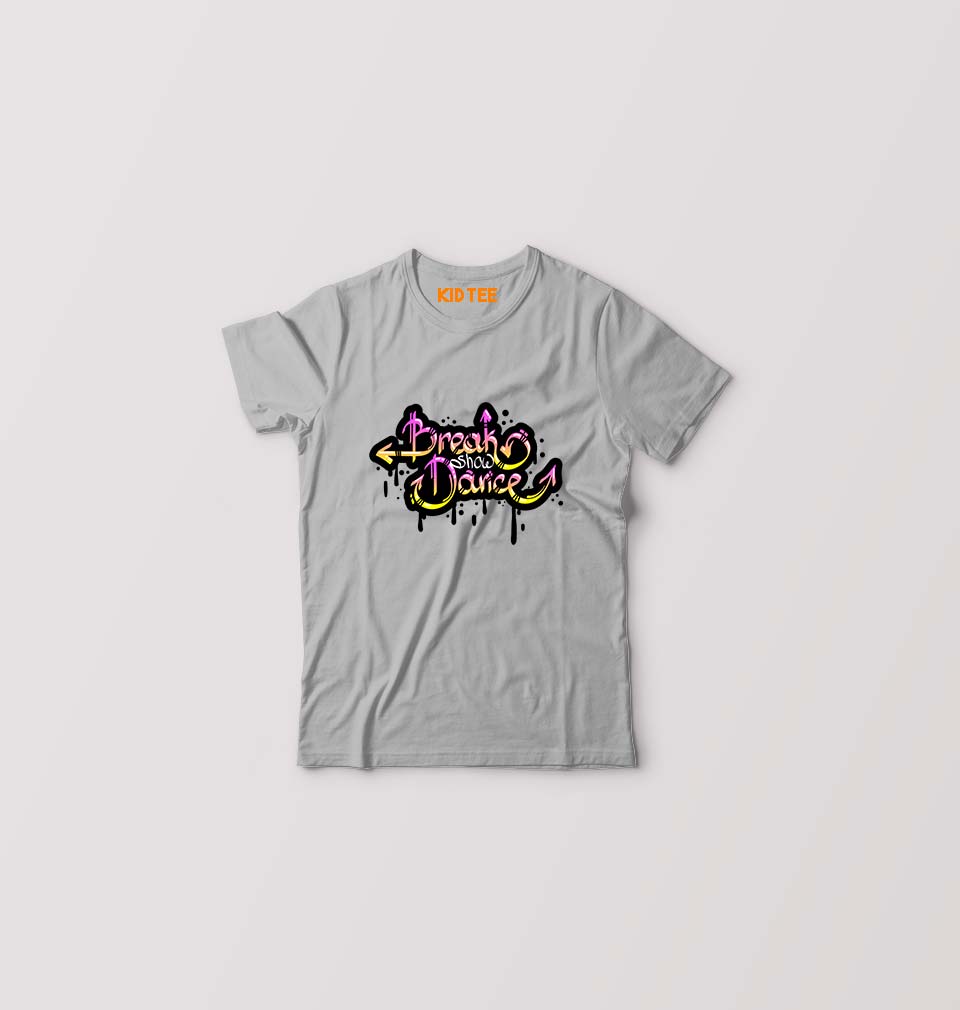 Graffiti Kids T-Shirt for Boy/Girl-Grey-Ektarfa.online